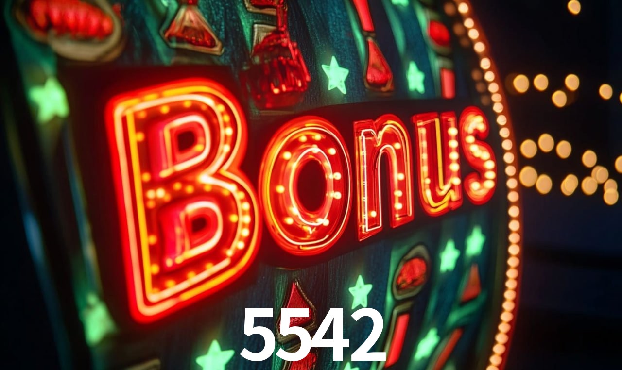 Bônus de Boas-vindas 5542